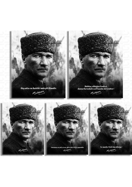 Zafer - Mustafa Kemal Atatürk - Ata Sözü Cam Tablo indirimleri