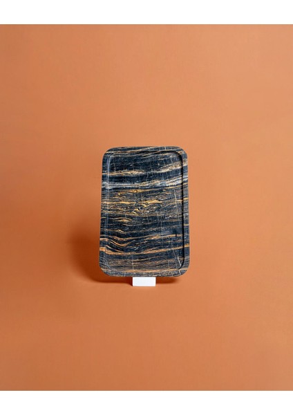 Angolo Mermer Dikdörtgen Tepsi Violet