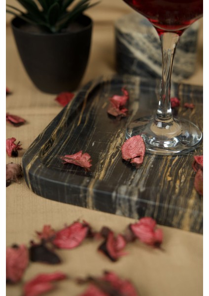 Angolo Mermer Dikdörtgen Tepsi Violet modelleri