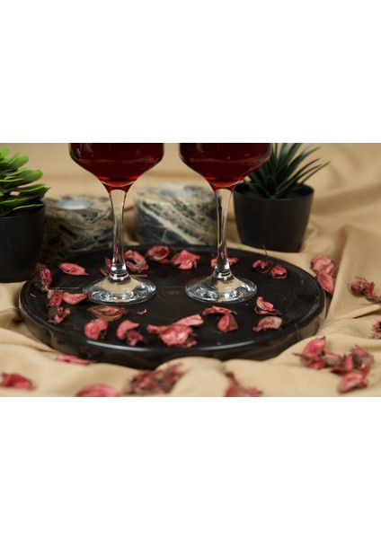 Angolo Mermer Dikdörtgen Tepsi Violet fırsatları