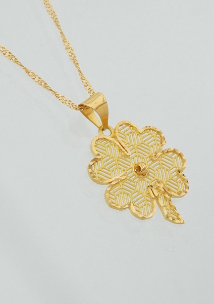 Yonca Altın Kolye / 22 Ayar modelleri
