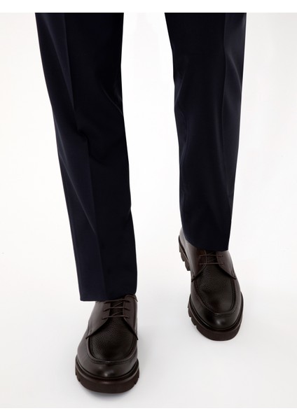 Erkek Kahverengi Eva Taban %100 Deri Klasik Ayakkabı 50315585-VR029 fırsatları