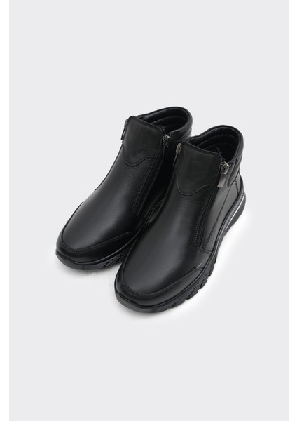 Hakiki Deri Çift Fermuarlı Kadın Bot fiyatları