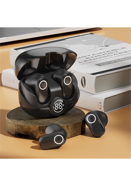 Sıcak Satış Aı Akıllı Çeviri Ultra Mini Bluetooth Kulaklık Kablosuz Yarı Kulak Içi Çift Kulak Özel Modeli (Yurt Dışından)