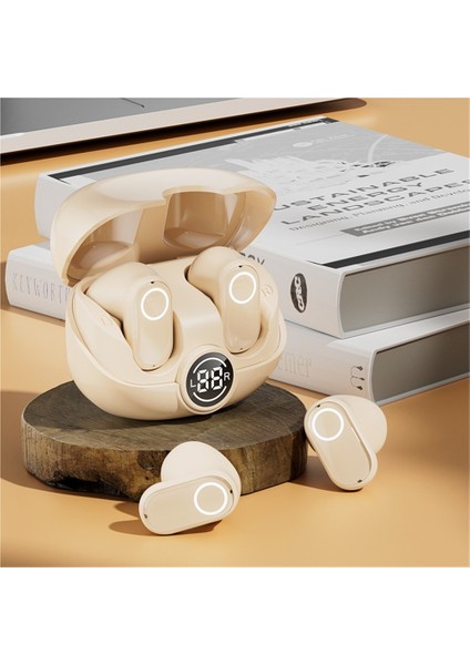 Sıcak Satış Aı Akıllı Çeviri Ultra Mini Bluetooth Kulaklık Kablosuz Yarı Kulak Içi Çift Kulak Özel Modeli (Yurt Dışından)