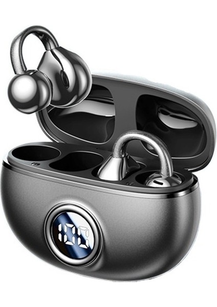 Klipsli Gürültü Azaltma, Gerçek Kablosuz, Su Geçirmez, Kemik Iletimi, Dijital Ekran, Uzun Pil Ömrü Ve Yüksek Ses Kalitesine Sahip Çok Satan Bluetooth Kulaklık (Yurt Dışından)