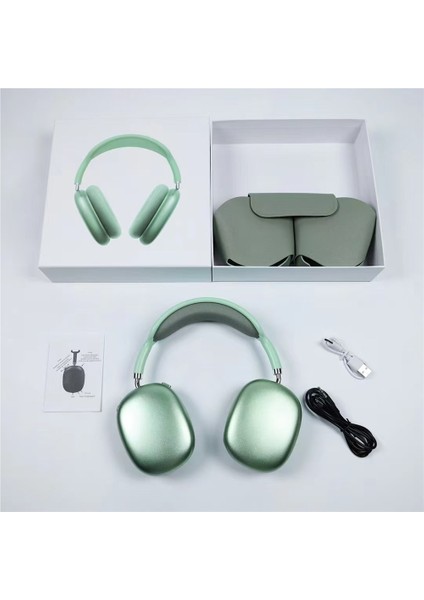 P9 Plus Yeni Başa Takılan Bluetooth Kulaklık Çağrı Gürültüsünü Azaltan Kablosuz Kulaklık (Yurt Dışından)