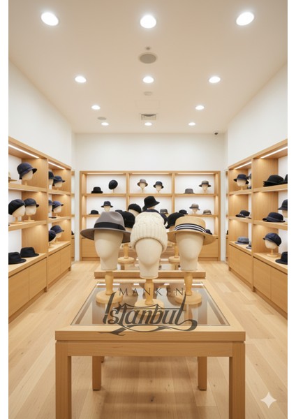 Kumaş Kaplı Polyester Kafa Mankeni Aksesuar Mankeni Şapka Mankeni Peruk Mankeni