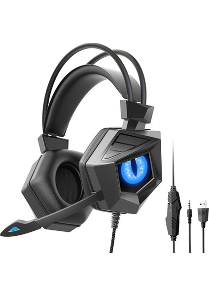 2025 Kablolu Kulaklık Oyun Bilgisayarı Özel Işıklı Kablolu Cep Telefonu Kulaklığı Oyun Kulaklığı Sıcak Satış (Yurt Dışından)