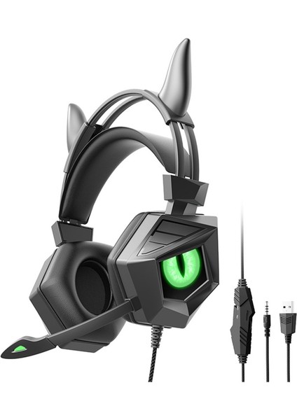 2025 Kablolu Kulaklık Oyun Bilgisayarı Özel Işıklı Kablolu Cep Telefonu Kulaklığı Oyun Kulaklığı Sıcak Satış (Yurt Dışından)