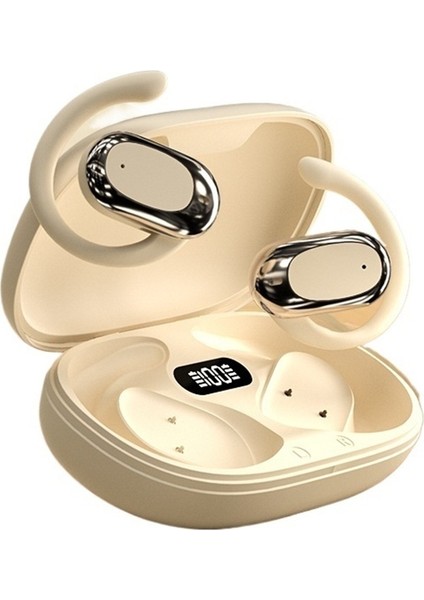 Kemik Iletimli Bluetooth Kulaklık Kulak Kancası Açık, Kulakta Değil, Spor Koşu, Yüksek Ses Kalitesi, Uzun Süreli Kullanım, Ağrı Yok, Süper Uzun Pil Ömrü (Yurt Dışından)