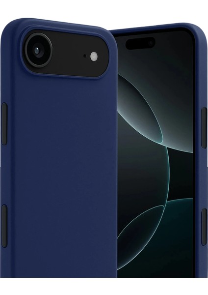 Apple iPhone 17 Air Uyumlu Silikon First Kapak Lacivert fiyatları