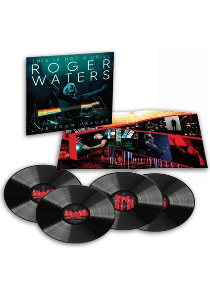 Rogerwaters - This Is Not A Drill: Live From Prague / ( 4 Lp ) Plak
