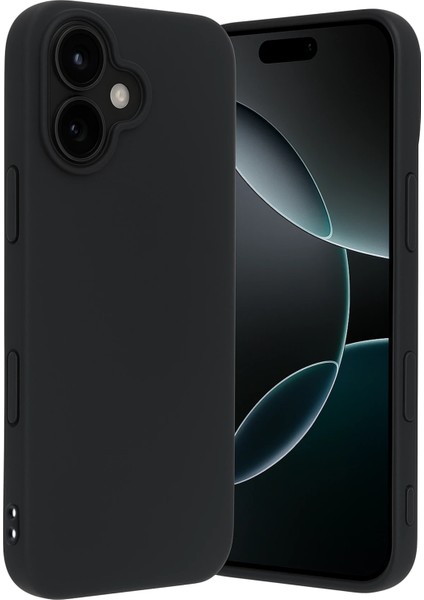 Apple iPhone 17 Uyumlu Silikon First Kapak Siyah