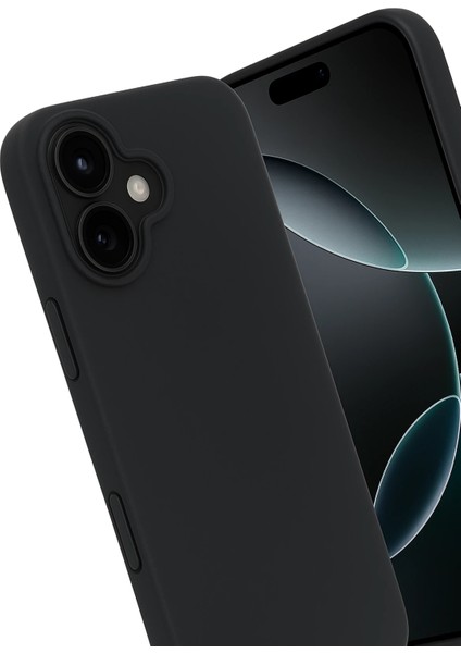 Apple iPhone 17 Uyumlu Silikon First Kapak Siyah modelleri