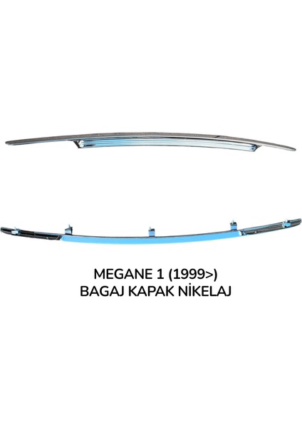 Megane 1 Bagaj Kapak Nikelaj Çıtası 7700430224