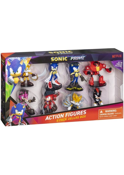 Pmı SON6280 Sonic 8li Aksiyon Figür Set