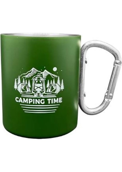 Karabina Çelik Kupa Yeşil 180ML OUT-1850