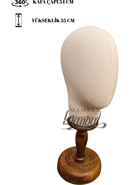 Dik Ve Yatay İğne Batabilen Bayan Kumaş Kaplı Kafa Mankeni modelleri