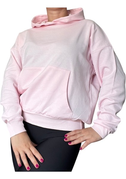 Oversize Kanguru Cepli Kapüşonlu Sweatshirt modelleri