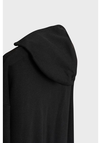 Oversize Kanguru Cepli Kapüşonlu Sweatshirt modelleri