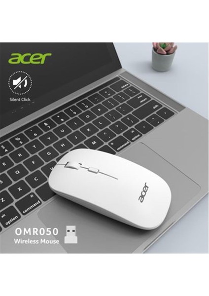 OMR050 Beyaz Kablosuz Sessiz Tuşlu Mouse 1000-1200-1600 Dpı fiyatları