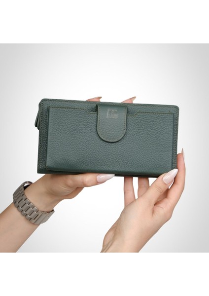 Hakiki Deri Kadın Cüzdan | Bulgari 1232