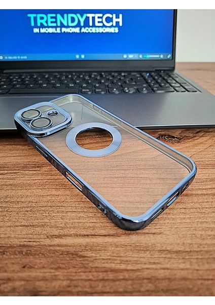 Apple iPhone 16 Yüksek Kalite Kamera Lens Korumalı Magsafe Şarj Destekli Arkası Şeffaf Kılıf