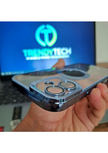 Apple iPhone 16 Yüksek Kalite Kamera Lens Korumalı Magsafe Şarj Destekli Arkası Şeffaf Kılıf modelleri