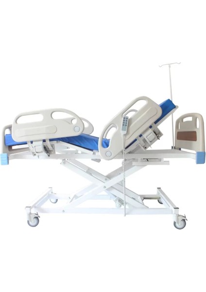 3 Motorlu Full Abs Asansörlü Hasta Karyolası | 200 Kg, Piston Motor, Yükseklik Ayarı, Abs Korkuluk fiyatları