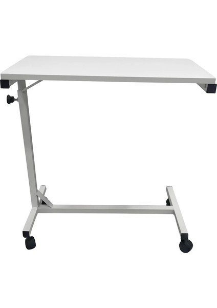 Ahşap Manuel Yemek Masası|antibakteriyel Elektrostatik Boyalı, Tekerlekli & Manuel Çevirmeli Tasarım