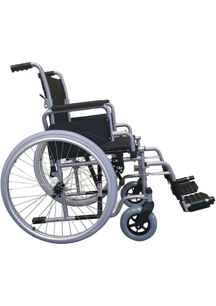 Poylin Manuel Tekerlekli Sandalye | Katlanabilir Sırtlı Çelik Şase, Bas-Çıkar Tekerlekli, Antibakteriyel Döşemeli P111 fiyatları