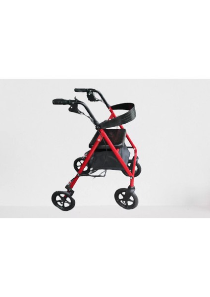 Poylin Yerli Ekonomik Rollatör | Katlanabilir Yapı, Oturma Alanı, Taşıma Sepetli P580Y