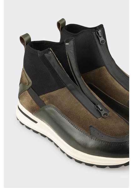 Haki Deri Erkek Spor Bot fırsatları