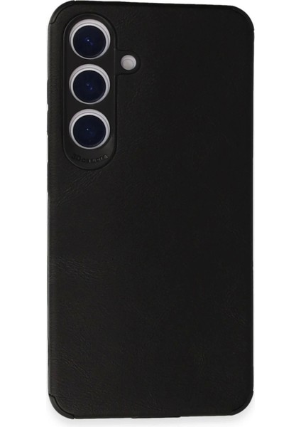 Samsung Galaxy S24 Kılıf Loop Deri Silikon - SIYAH-(5796)