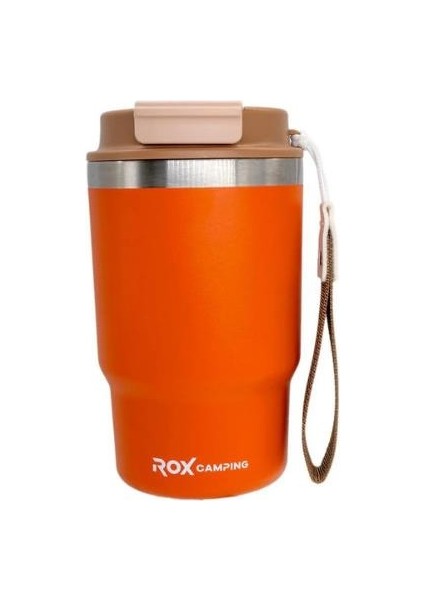 Camping 0195 Pipetli Kahve Termosu 0.48 Lt - Turuncu indirimleri