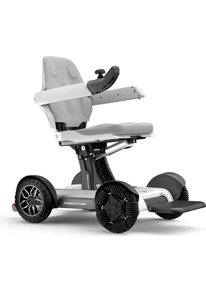 Robooter Akülü Tekerlekli Sandalye | Ergonomik Tasarım, Hafif Alüminyum Gövde ve 35 Km Menzilli Mobilite Desteği X40