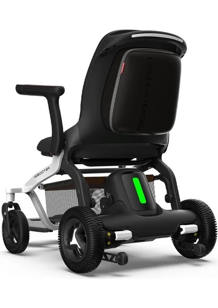 Robooter Akülü Tekerlekli Sandalye Gri | Hafif Alüminyum Gövde, Yüksek Performanslı Fırçasız Motor ve 25 Km Menzilli Mobilite Desteği E40-10 indirimleri