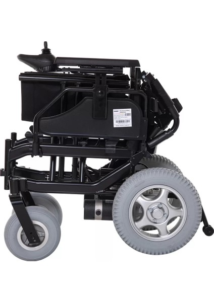 Römer Akülü Tekerlekli Sandalye | 2X340W Motor Gücü, 24V32AH Jel Akü ve Katlanabilir Çelik Şase R106