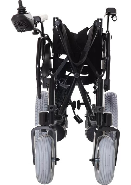 Römer Akülü Tekerlekli Sandalye | 2X340W Motor Gücü, 24V32AH Jel Akü ve Katlanabilir Çelik Şase R106