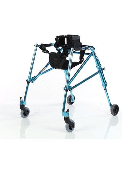 Wollex Pediatrik Ters Walker | Katlanabilir, Alüminyum Gövde ve Ayarlanabilir Yükseklik WG-W942