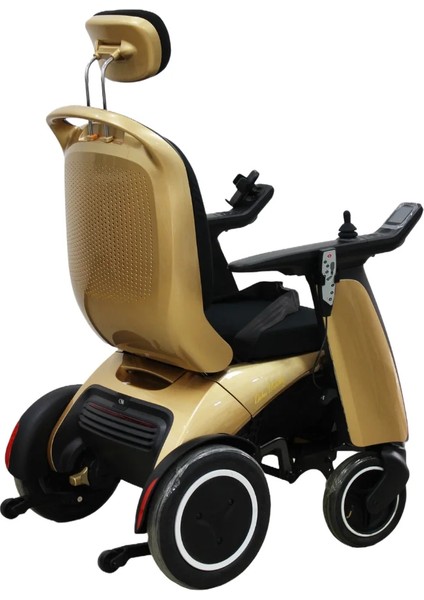 Poylin Masaj Koltuklu Akülü Tekerlekli Sandalye | 25 Km Menzilli, Katlanabilir ve Lüks Tasarım P911 modelleri