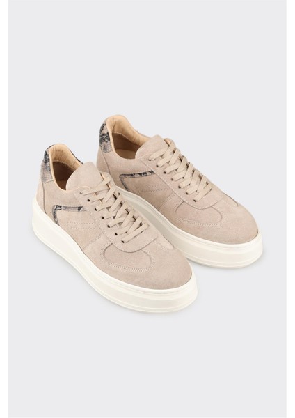 Bej Deri Kadın Spor Ayakkabı fiyatları