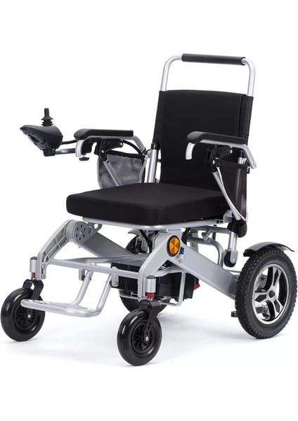 Ekonomik Lityum Pilli Hafif Akülü Tekerlekli Sandalye Uzaktan Kumandalı ve Tek Hareketle Katlanabilir modelleri