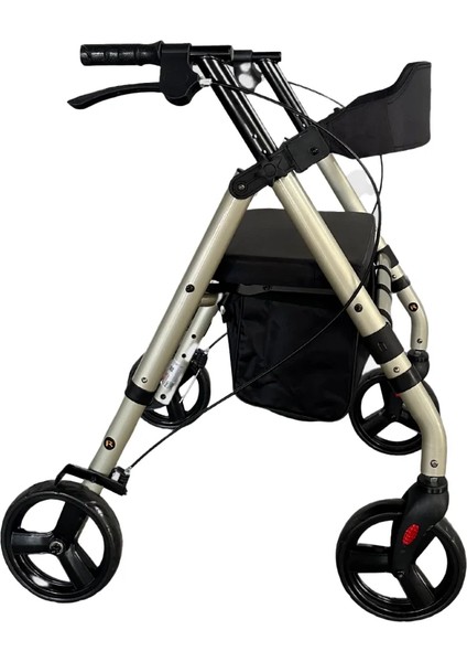 Poylin Ekonomik Rollatör | Katlanabilir Yapı, Oturma Alanı, Frenli Tekerlekli P581 fiyatları