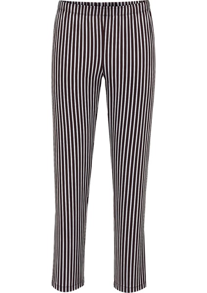 Erkek Pamuklu Uzun Kollu Üst Astronot Baskılı Alt Çizgili Pijama Takımı modelleri