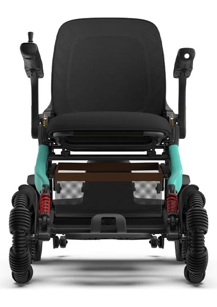 Robooter Akülü Tekerlekli Sandalye | Gelişmiş 10 Km/h Hız, Ergonomik Yapı ve 23 Km Menzilli Konforlu Kullanım E60 Pro A