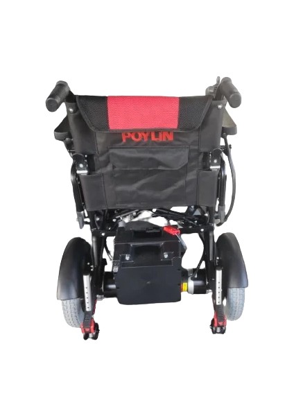 Poylin P201 Katlanabilir Akülü Tekerlekli Sandalye | Çelik Gövde, Kompakt Tasarım, 120 kg Taşıma Kapasiteli fiyatları