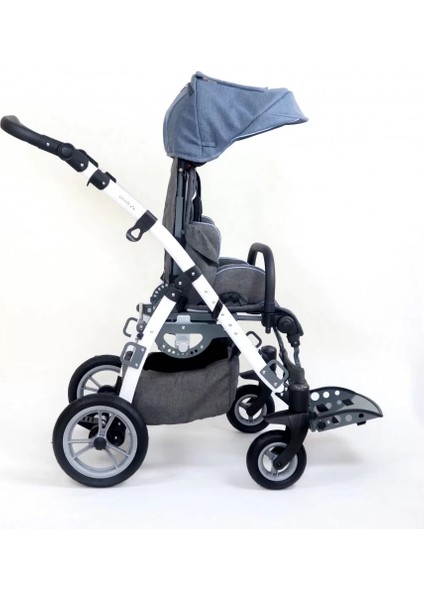 Mywam Grizzly Engelli Çocuk Puseti Full Aksesuarlı | Yatar Sırtlık, Çift Yönlü Montaj, 45 kg Taşıma Kapasiteli