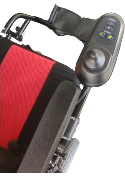 Poylin P201 Katlanabilir Akülü Tekerlekli Sandalye | Çelik Gövde, Kompakt Tasarım, 120 kg Taşıma Kapasiteli indirimleri